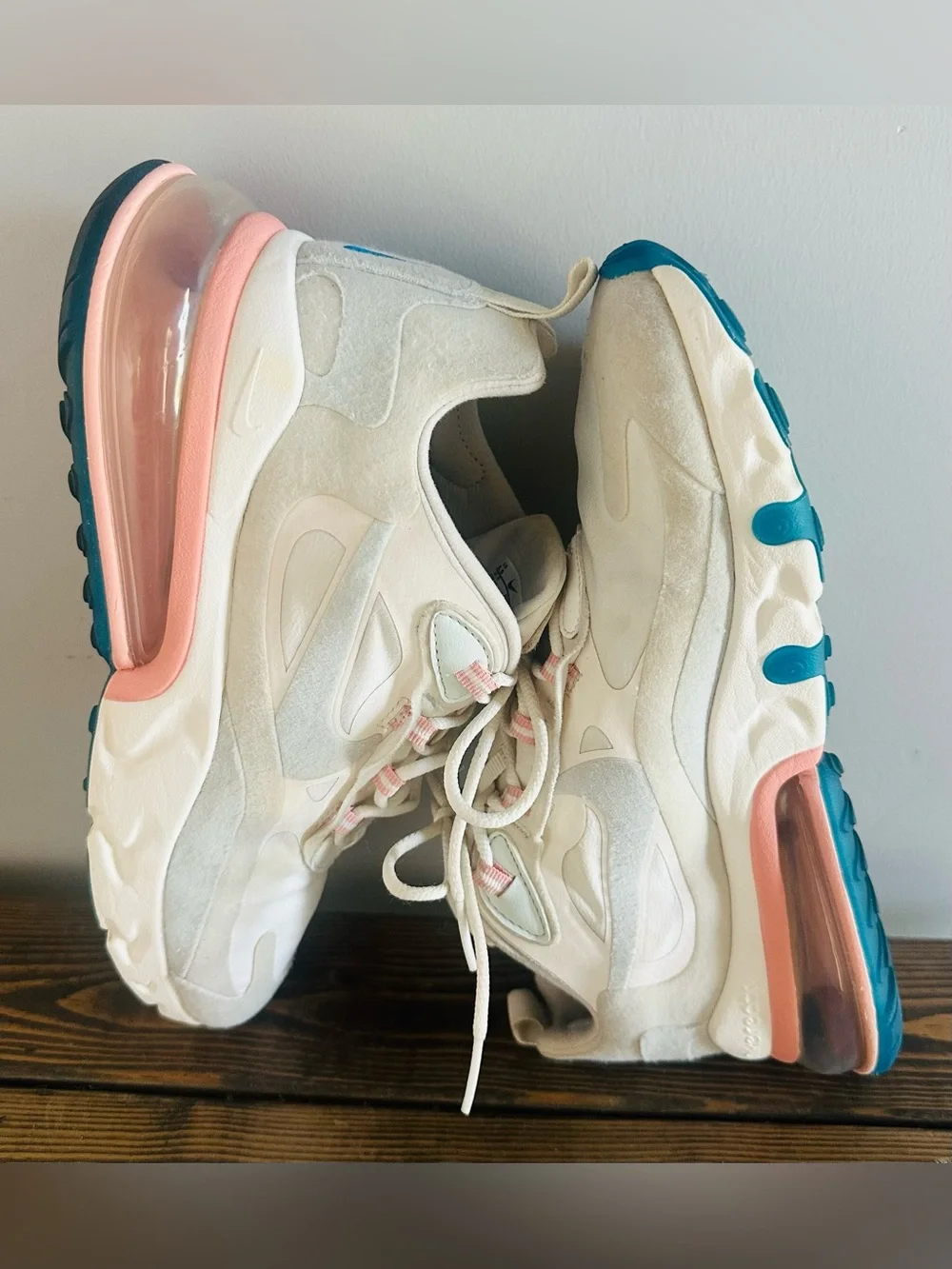 Nike Air Max 270 React Shoes AT6174-100 Women’s Size 8.5